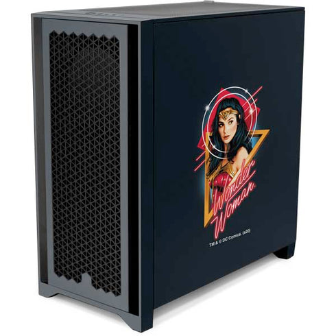 Wonder Woman 1984 (2020) Character Movie Poster Corsair 4000D Tempered Glass Mid-Tower ATX Case Skin