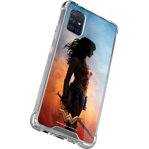 DC Comics Wonder Woman Movie Poster Stance Pose Galaxy A51 5G Clear Case