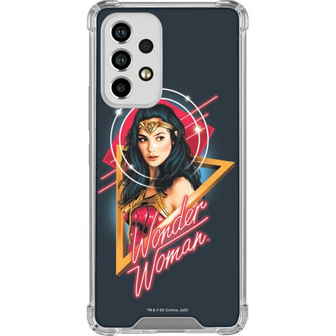 Wonder Woman 1984 (2020) Character Movie Poster Galaxy A53 5G Clear Case