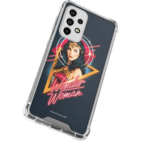 Wonder Woman 1984 (2020) Character Movie Poster Galaxy A53 5G Clear Case