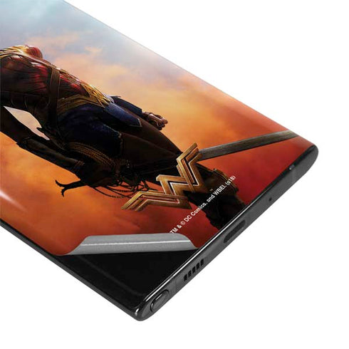 DC Comics Wonder Woman Movie Poster Stance Pose Galaxy Note 10 Skin