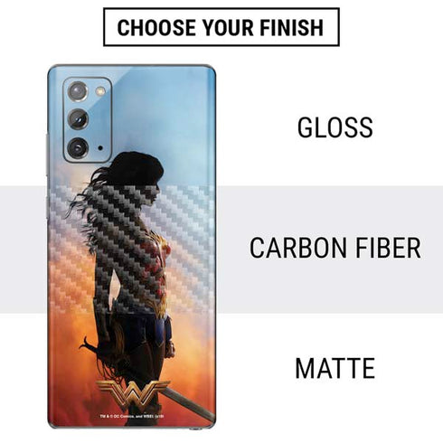 DC Comics Wonder Woman Movie Poster Stance Pose Galaxy Note20 5G Skin