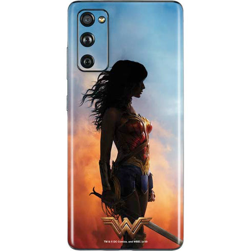 DC Comics Wonder Woman Movie Poster Stance Pose Galaxy S20 Fan Edition Skin