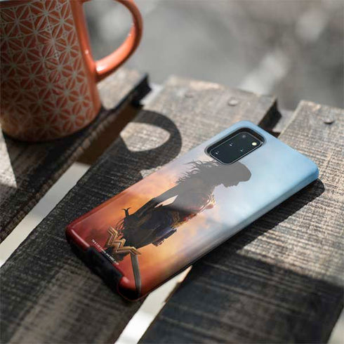 DC Comics Wonder Woman Movie Poster Stance Pose Galaxy S20 Plus Pro Case