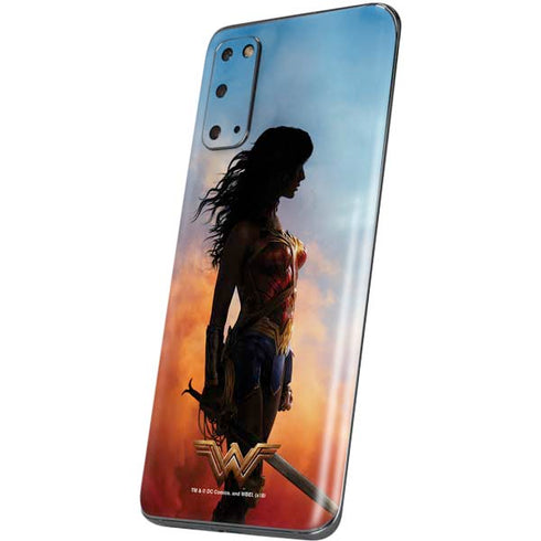 DC Comics Wonder Woman Movie Poster Stance Pose Galaxy S20 Skin