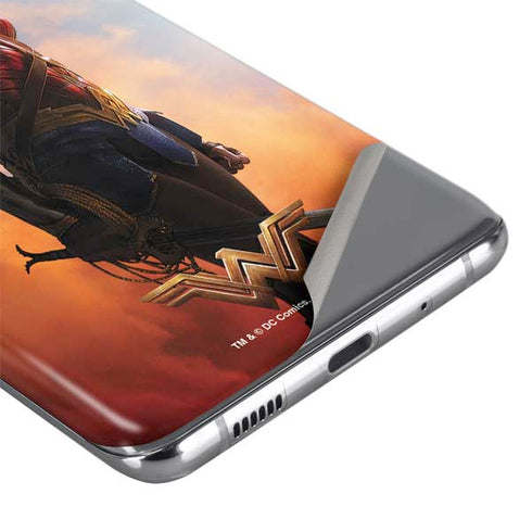 DC Comics Wonder Woman Movie Poster Stance Pose Galaxy S20 Skin