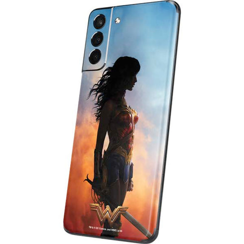 DC Comics Wonder Woman Movie Poster Stance Pose Galaxy S21 5G Skin