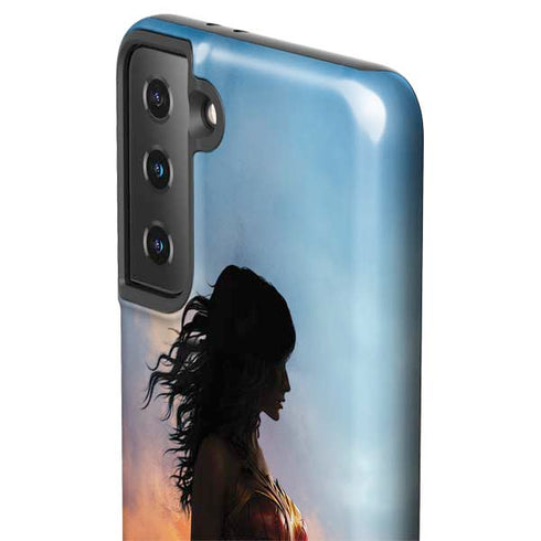 DC Comics Wonder Woman Movie Poster Stance Pose Galaxy S21 FE Pro Case