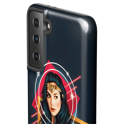 Wonder Woman 1984 (2020) Character Movie Poster Galaxy S21 Plus 5G Pro Case
