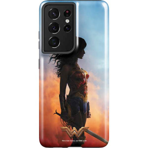 DC Comics Wonder Woman Movie Poster Stance Pose Galaxy S21 Ultra 5G Pro Case