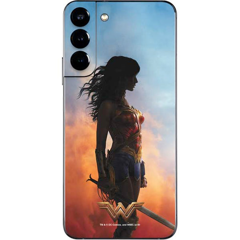 DC Comics Wonder Woman Movie Poster Stance Pose Galaxy S22 Plus Skin