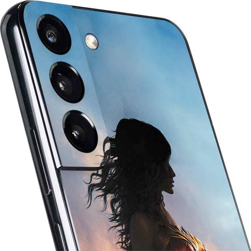 DC Comics Wonder Woman Movie Poster Stance Pose Galaxy S22 Plus Skin