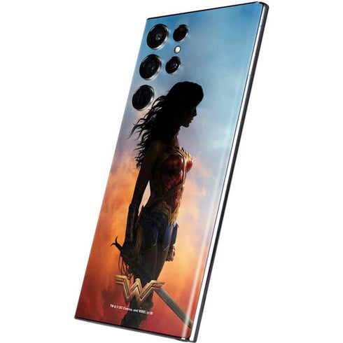DC Comics Wonder Woman Movie Poster Stance Pose Galaxy S22 Ultra Skin