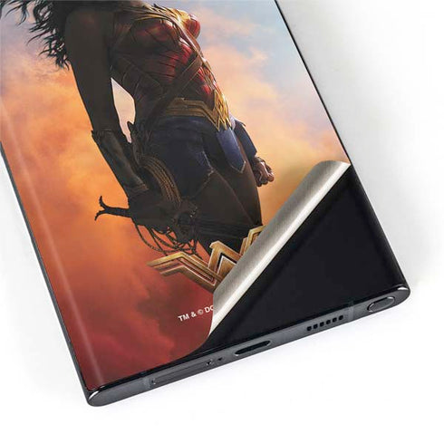 DC Comics Wonder Woman Movie Poster Stance Pose Galaxy S22 Ultra Skin