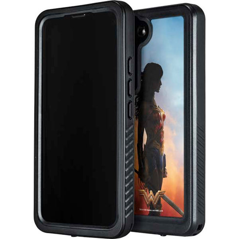 DC Comics Wonder Woman Movie Poster Stance Pose Galaxy S23 Plus Waterproof Case