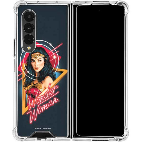 Wonder Woman 1984 (2020) Character Movie Poster Galaxy Z Fold4 5G Clear Case