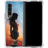 DC Comics Wonder Woman Movie Poster Stance Pose Galaxy Z Fold4 5G Clear Case