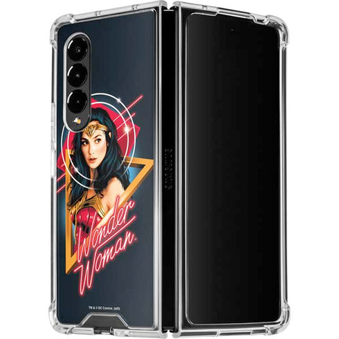 Wonder Woman 1984 (2020) Character Movie Poster Galaxy Z Fold4 5G Clear Case