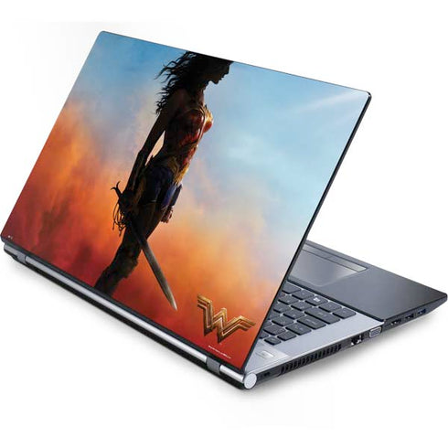 DC Comics Wonder Woman Movie Poster Stance Pose Generic Laptop Skin