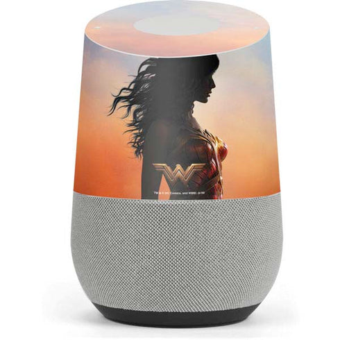 DC Comics Wonder Woman Movie Poster Stance Pose Google Home Skin