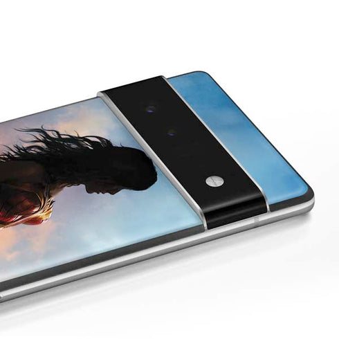 DC Comics Wonder Woman Movie Poster Stance Pose Google Pixel 6 Pro Skin