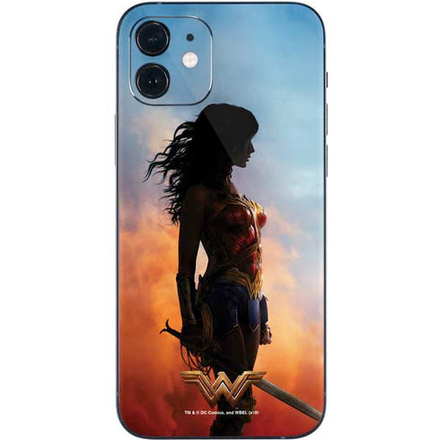 DC Comics Wonder Woman Movie Poster Stance Pose iPhone 12 Mini Skin