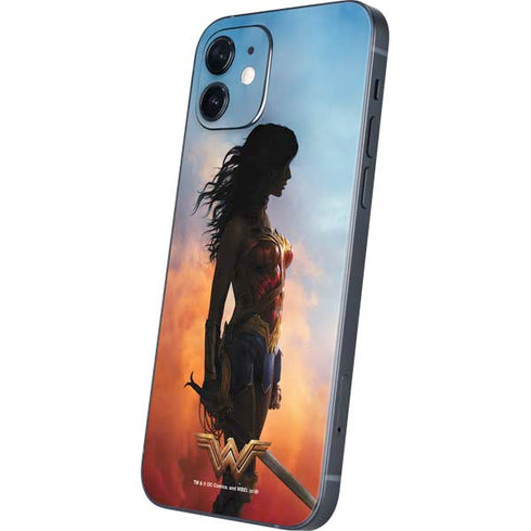 DC Comics Wonder Woman Movie Poster Stance Pose iPhone 12 Mini Skin