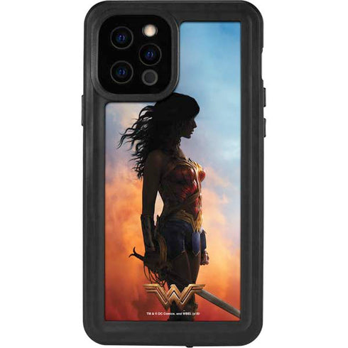 DC Comics Wonder Woman Movie Poster Stance Pose iPhone 12 Pro Waterproof Case