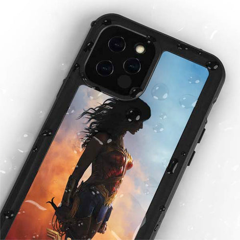 DC Comics Wonder Woman Movie Poster Stance Pose iPhone 12 Pro Waterproof Case