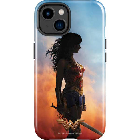 DC Comics Wonder Woman Movie Poster Stance Pose iPhone 14 Plus Impact Case