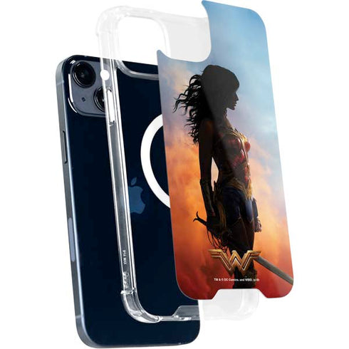 DC Comics Wonder Woman Movie Poster Stance Pose iPhone 15 Plus MagSafe Case