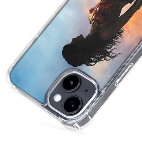 DC Comics Wonder Woman Movie Poster Stance Pose iPhone 15 Plus MagSafe Case