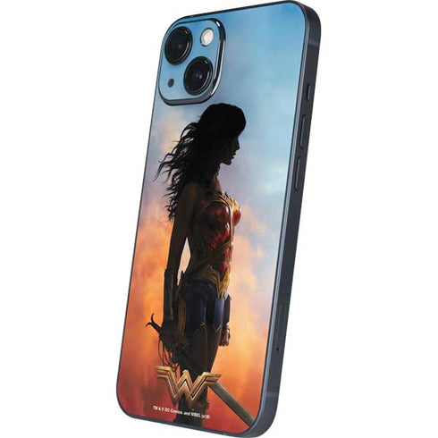 DC Comics Wonder Woman Movie Poster Stance Pose iPhone 15 Plus Skin