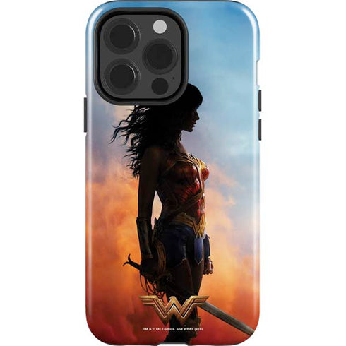 DC Comics Wonder Woman Movie Poster Stance Pose iPhone 14 Pro Impact Case