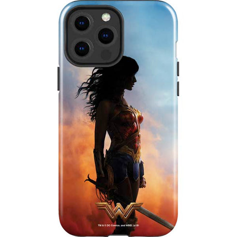 DC Comics Wonder Woman Movie Poster Stance Pose iPhone 15 Pro Max Impact Case