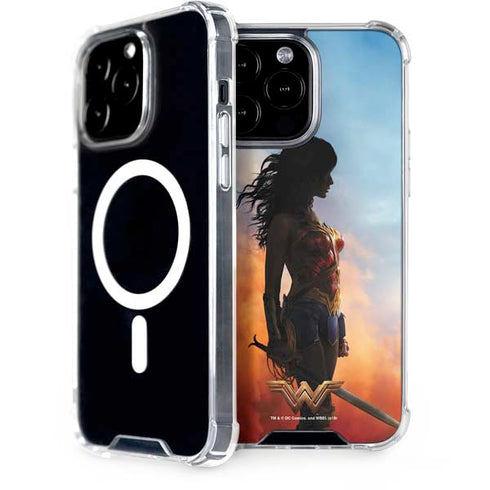 DC Comics Wonder Woman Movie Poster Stance Pose iPhone 15 Pro Max MagSafe Case