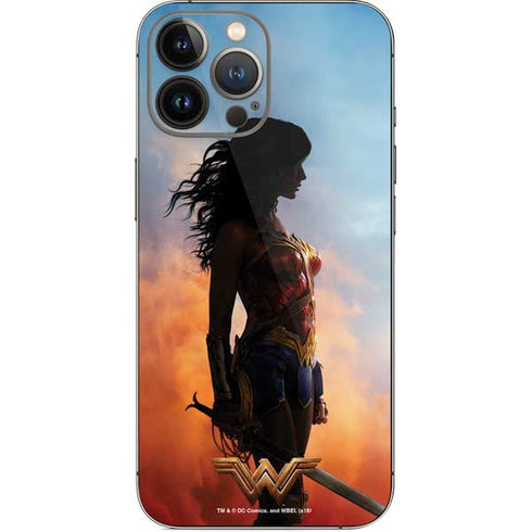 DC Comics Wonder Woman Movie Poster Stance Pose iPhone 14 Pro Max Skin