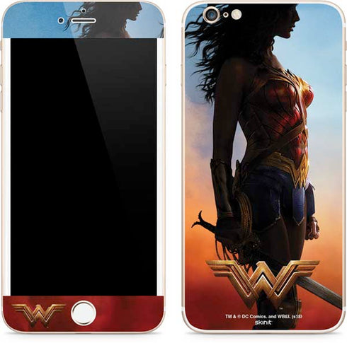 DC Comics Wonder Woman Movie Poster Stance Pose iPhone 6/6s Plus Skin