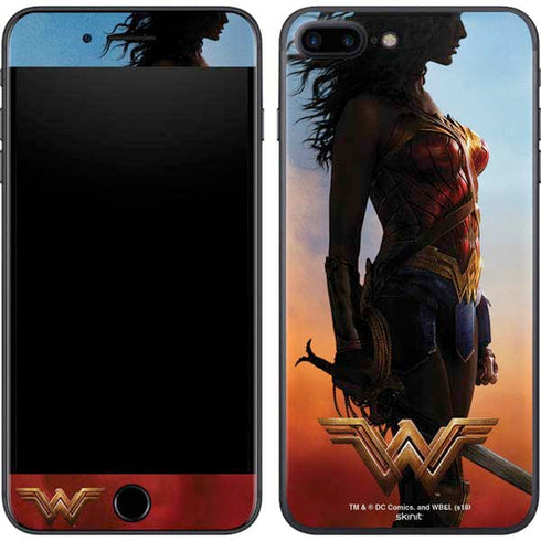 DC Comics Wonder Woman Movie Poster Stance Pose iPhone 8 Plus Skin