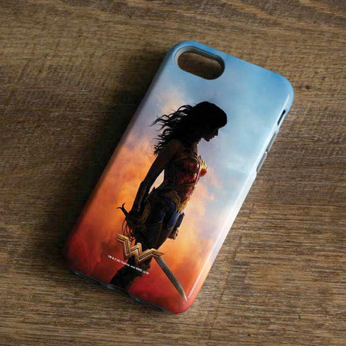 DC Comics Wonder Woman Movie Poster Stance Pose iPhone 8 Pro Case