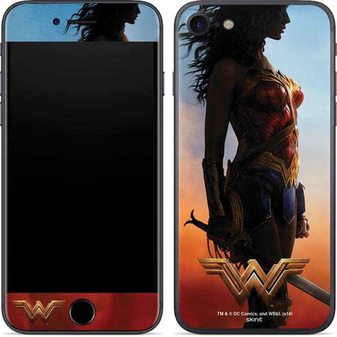 DC Comics Wonder Woman Movie Poster Stance Pose iPhone 8 Skin