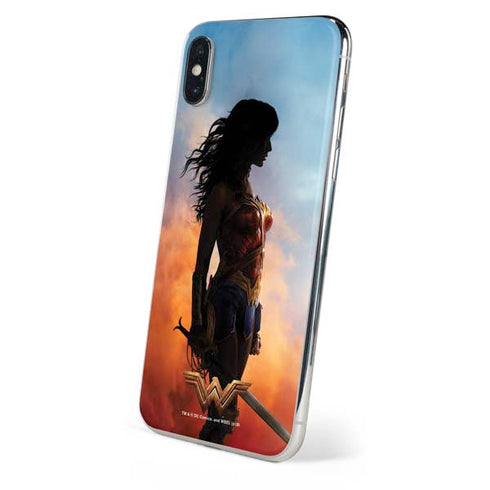 DC Comics Wonder Woman Movie Poster Stance Pose iPhone X Skin