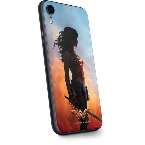 DC Comics Wonder Woman Movie Poster Stance Pose iPhone XR Skin