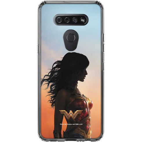 DC Comics Wonder Woman Movie Poster Stance Pose LG K51/Q51 Clear Case