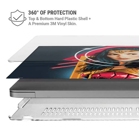 Wonder Woman 1984 (2020) Character Movie Poster MacBook Pro 16in (2021-25) Case plus Skin