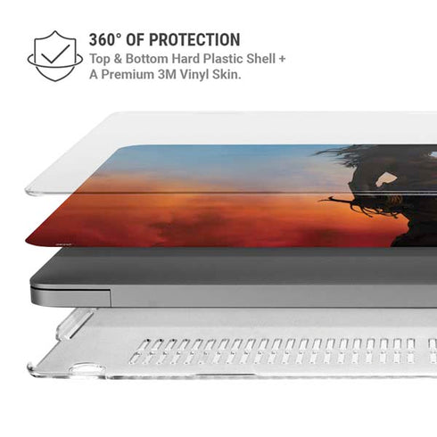 DC Comics Wonder Woman Movie Poster Stance Pose MacBook Pro 16in (2021-25) Case plus Skin
