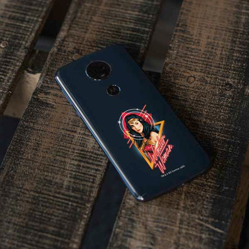 Wonder Woman 1984 (2020) Character Movie Poster Moto E5 Plus Skin