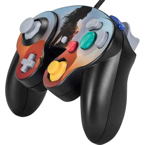 DC Comics Wonder Woman Movie Poster Stance Pose Nintendo GameCube Controller Skin