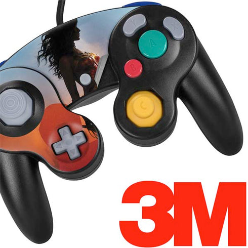 DC Comics Wonder Woman Movie Poster Stance Pose Nintendo GameCube Controller Skin
