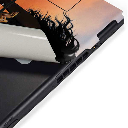 DC Comics Wonder Woman Movie Poster Stance Pose Nintendo Switch Bundle Skin